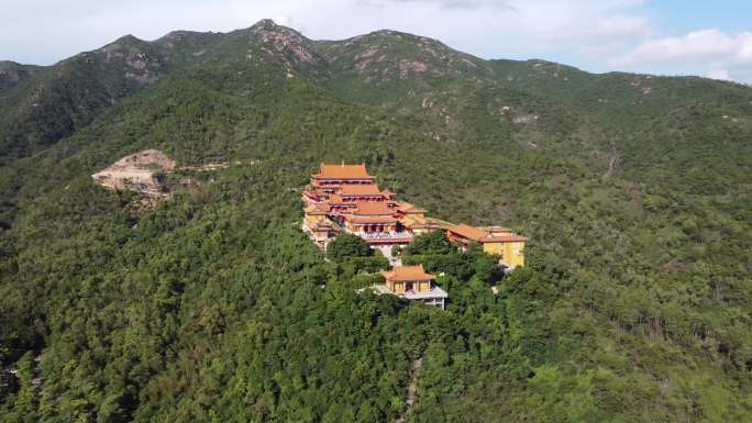 珠海斗门金台寺航拍