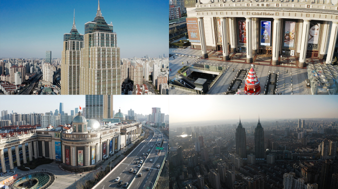 上海普陀区建筑地标环球港购物娱乐商城