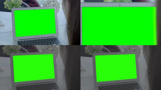苹果笔记本电脑绿屏抠像跟踪 都市办工通用