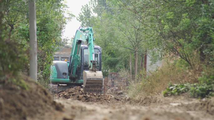 农村修公路