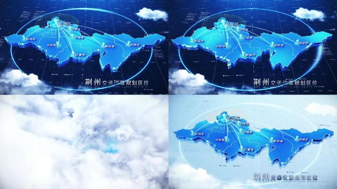 【荆州地图】科技荆州区位地图
