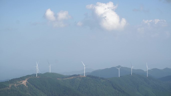 山西吕梁风电场延时