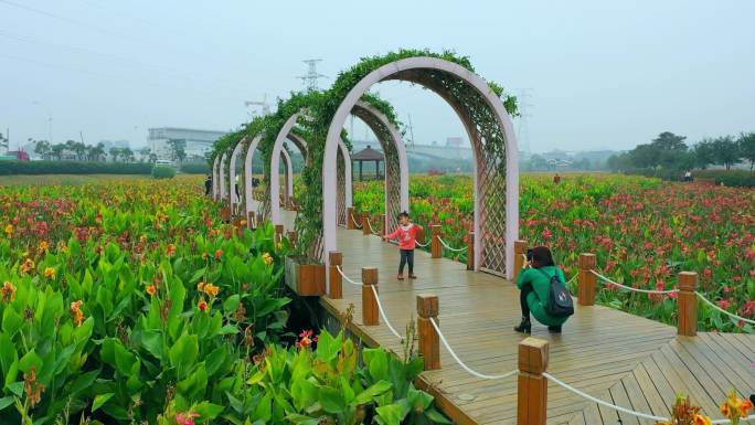 海绵城市 南宁 那考河公园 生态环境