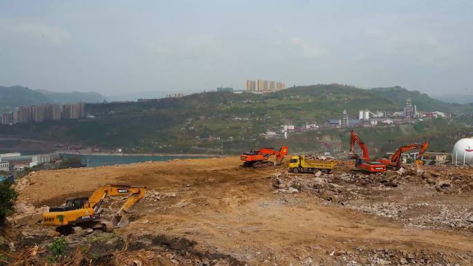 大气工程建设延时 场平土石方施工延时