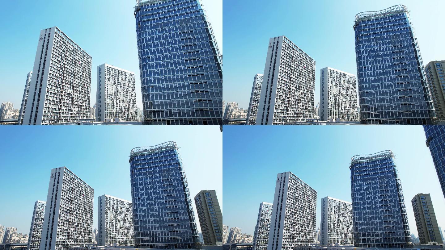杭州 滨江 高楼  现代化