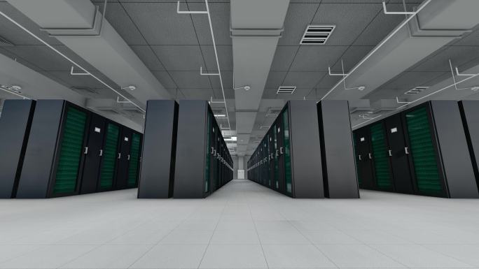 4k 计算机云服务服务器机房