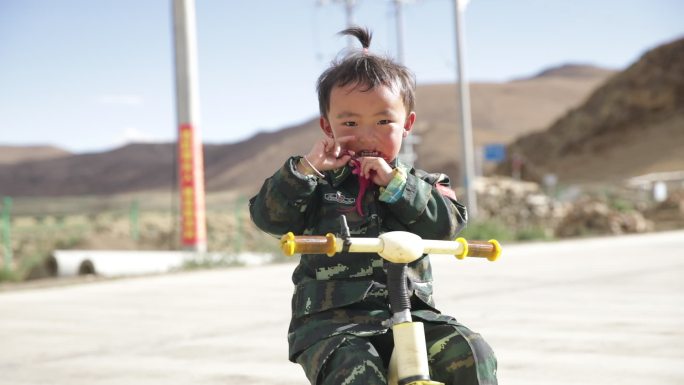 藏民 藏族小孩 藏族小朋友