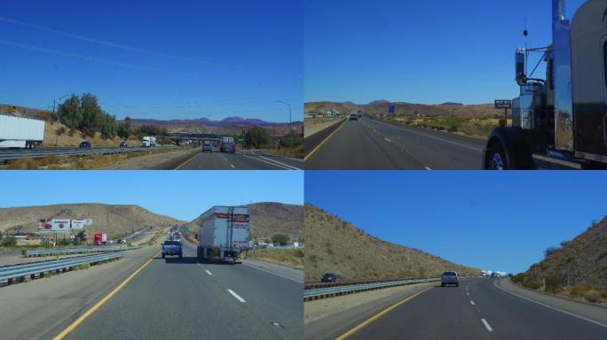 美国加州公路自驾实拍