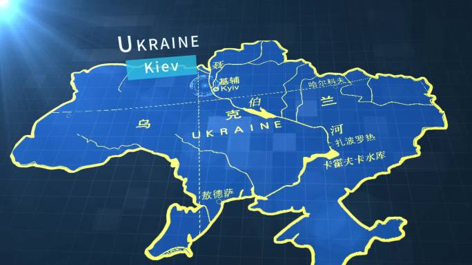 乌克兰地图乌克兰区域地图基辅辐射乌克兰