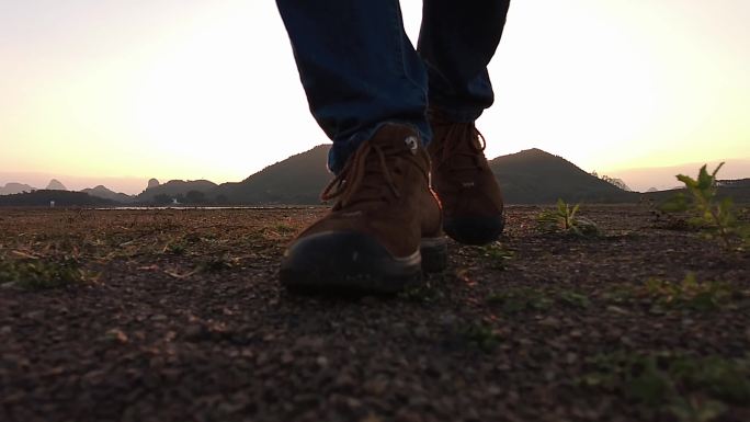 阳光 荒野 户外 徒步 旅行