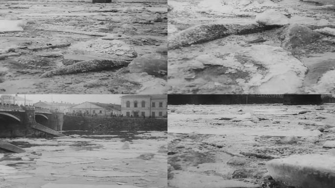 30年代河面结冰
