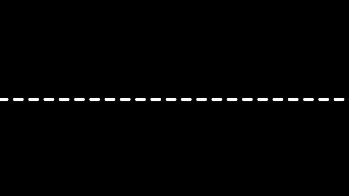 圆头虚线白线线条轨迹流动循环mg元素