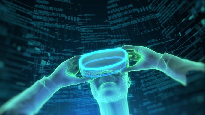 VR智能眼镜AE模板