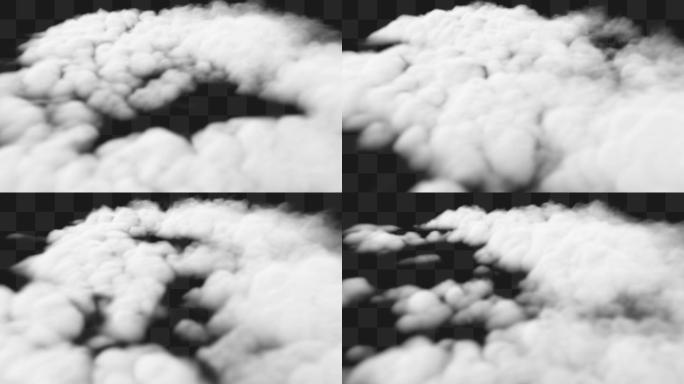 天空白云通道素材20B