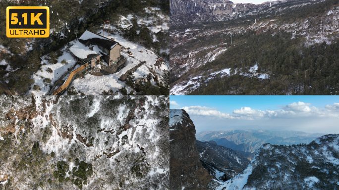 【5K】冰雪消融，轿子雪山高山植物