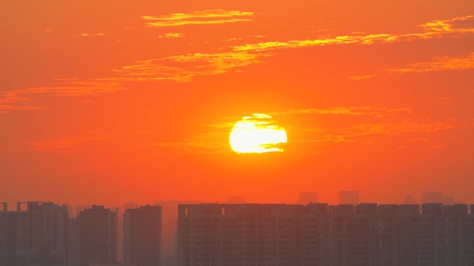 震撼梦幻唯美夕阳日落日出朝霞晚霞云海延时