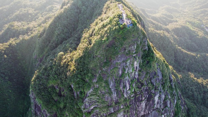 【原创4K】尖峰岭山顶风景航拍