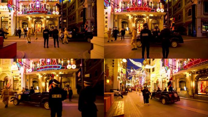 郑州建业华谊兄弟电影小镇夜景B