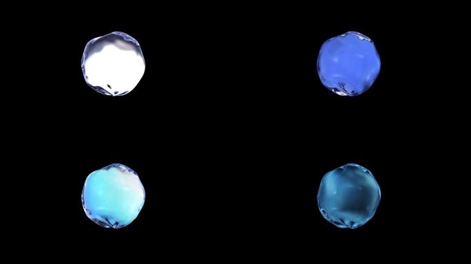 5组水滴带通道不同材质
