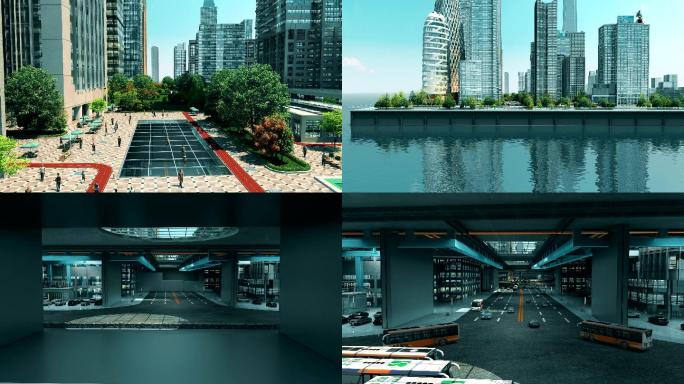 海上城市虚拟现实