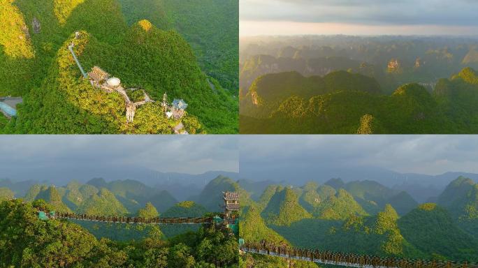 4K航拍马山风景