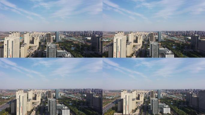 宁夏银川中国移动大楼航拍
