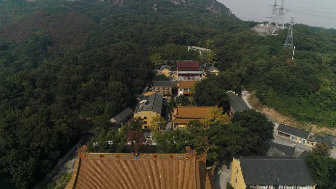 寺庙 航拍 绍隆禅寺 古建筑 古风