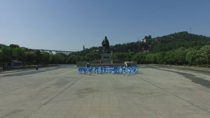 陕西省 韩城市 司马迁祭祀大典排练