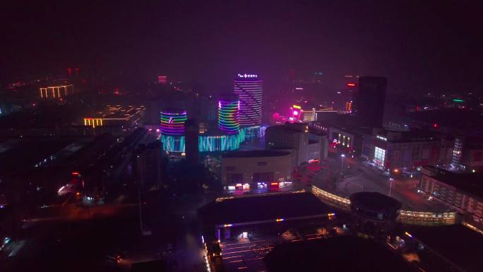 桐乡濮院时尚中心夜景