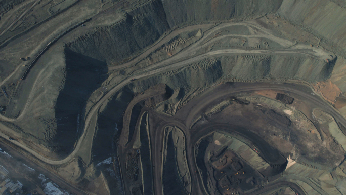 煤矿、煤炭储备、露天矿、矿坑、煤、挖煤