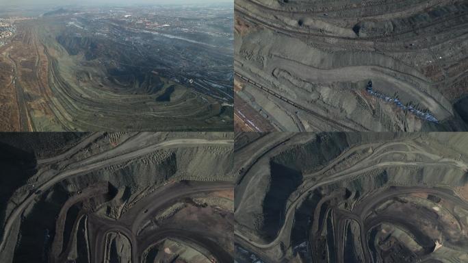 煤矿、煤炭储备、露天矿、矿坑、煤、挖煤