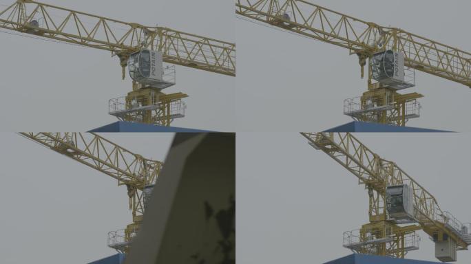 4K log工地塔吊