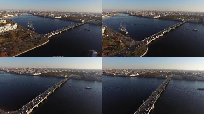 俄罗斯伏尔加河大桥