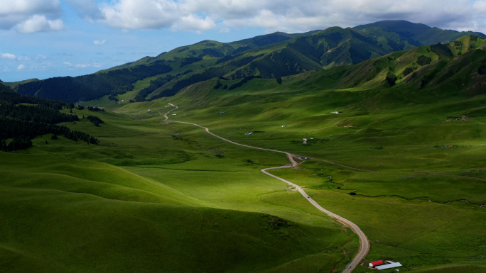 新疆伊昭公路风光