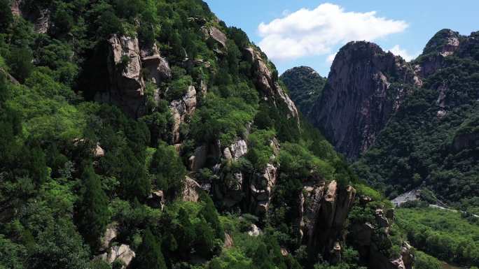 航拍北京周边 旅游胜地 郊区旅游