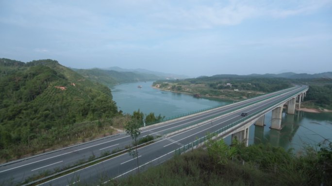 山水 公路 高速公路 自驾游 风景