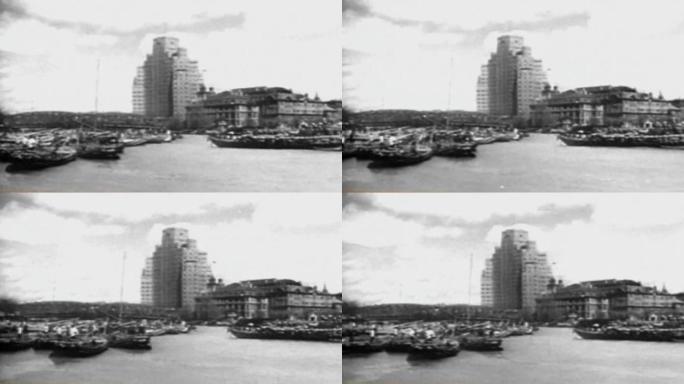 1919年前后上海外滩码头