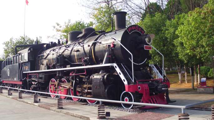柳州工业博物馆蒸汽火车