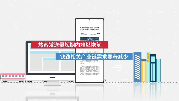 手机内容展示MG动画