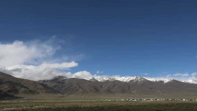 西藏雪山延时拍摄