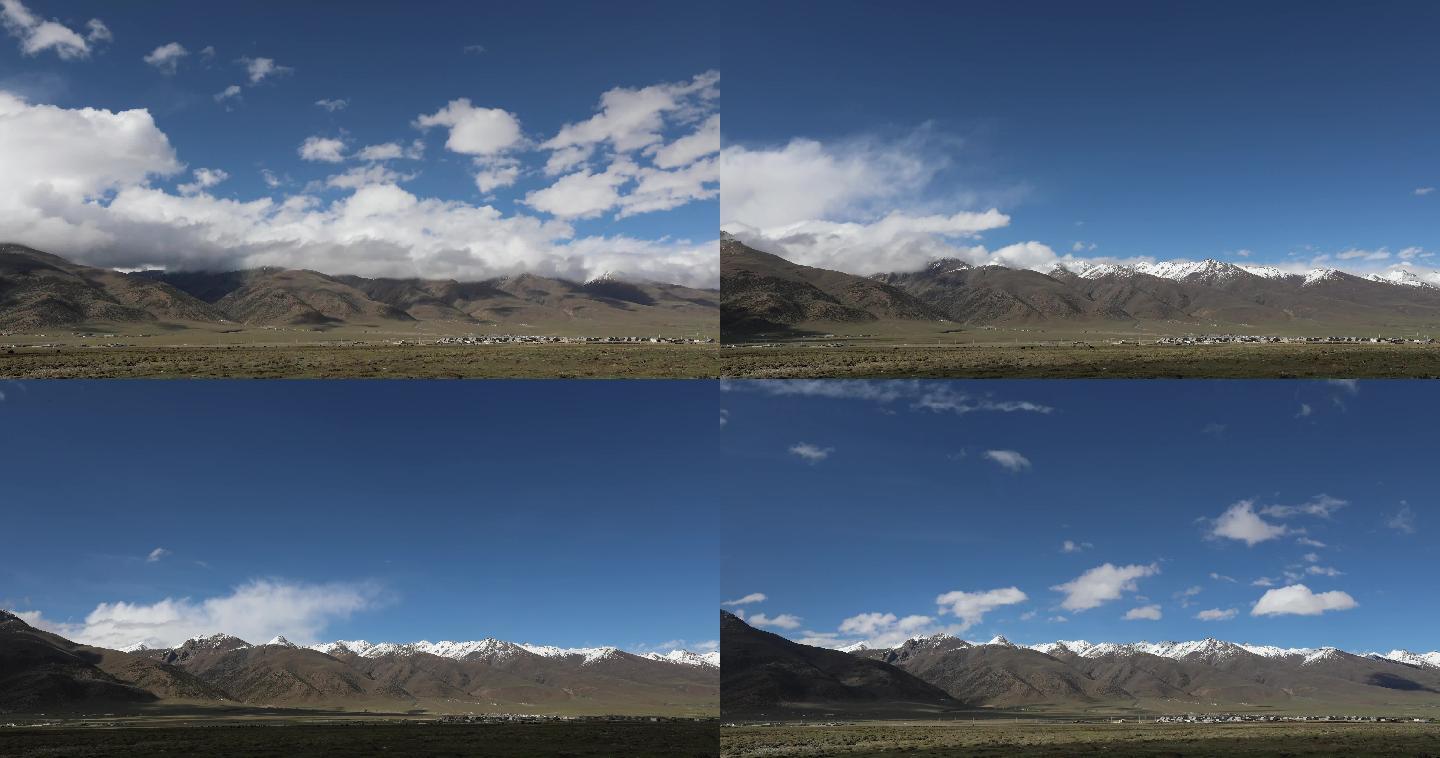 西藏雪山延时拍摄