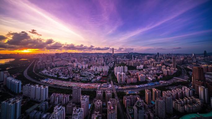 深圳福田区大景4K延时