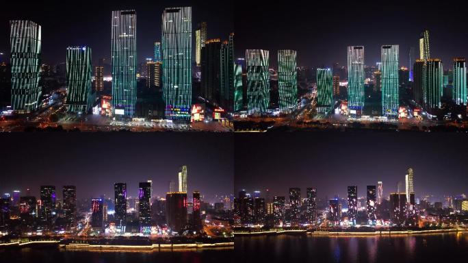 长沙万达广场城市夜景