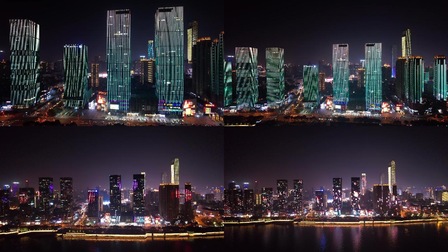 长沙万达广场城市夜景