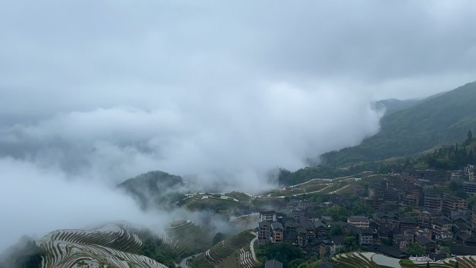 梯田云海高清延时