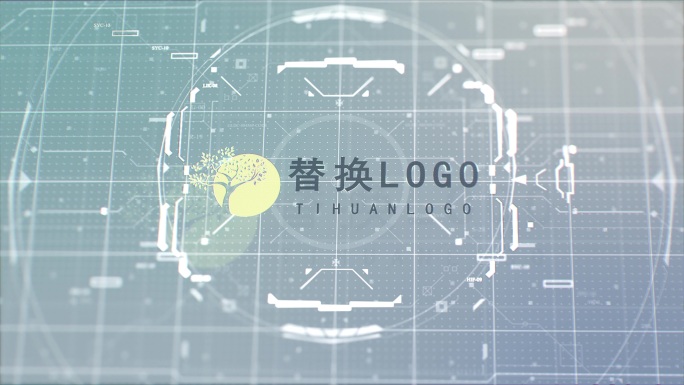 科技树生根发散出LOGO片尾