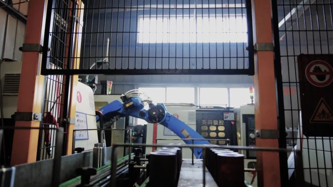 工业4.0 机械臂自动化智慧实拍视频素材