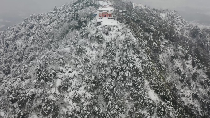 冰雪杨材山之巅紫云峰（三）