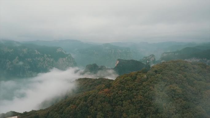 4k河南云台山航拍