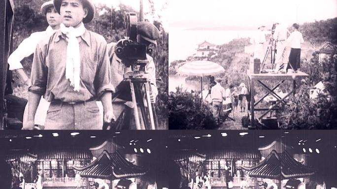 30年代40年代电影制片厂拍电影